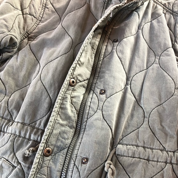 NWT!  Maurices Army green quilted jacket! - Picture 3 of 4